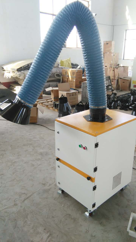 焊煙凈化器環(huán)保設(shè)備 移動(dòng)式焊煙凈化器焊煙吸塵器ZH-DH1500