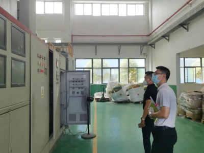 青浦區(qū)生態(tài)環(huán)境局開展上海巨浪環(huán)保現(xiàn)場(chǎng)事中復(fù)核工作